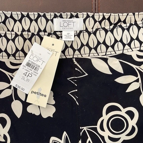 Ann Taylor Loft petites skirt 4 petite - Picture 3 of 3